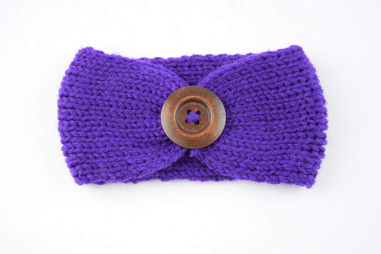 hand-woven baby headband