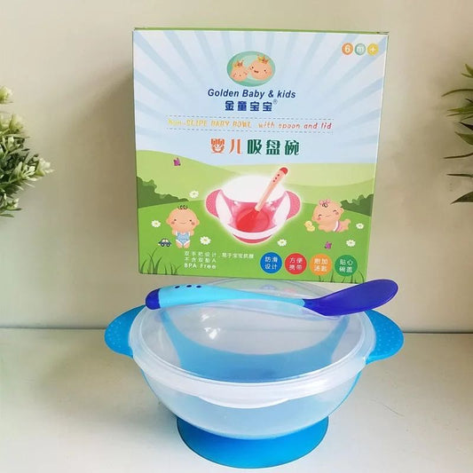 Children's Tableware Set, Baby Training Sucker Bowl Sense