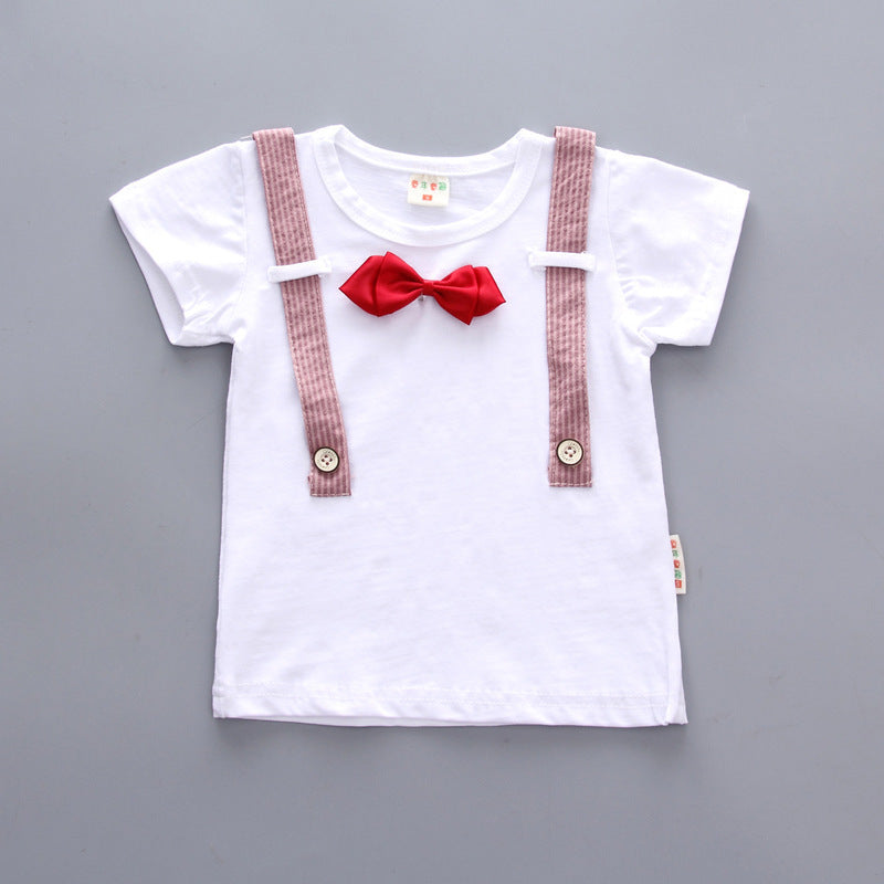 Baby Boy Summer Short Sleeve Suit Boy Shorts