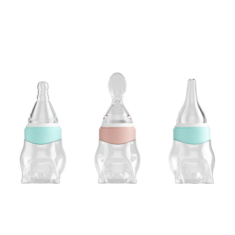 Baby Silicone Medicine Feeder With Graduated Measuring Cup