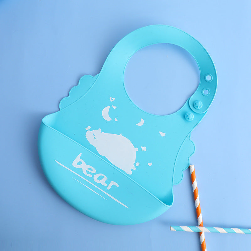 Waterproof Soft Baby Silicone Bibs