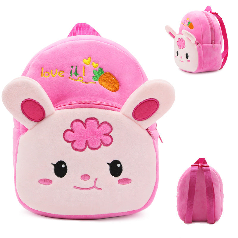 Plush toy schoolbag