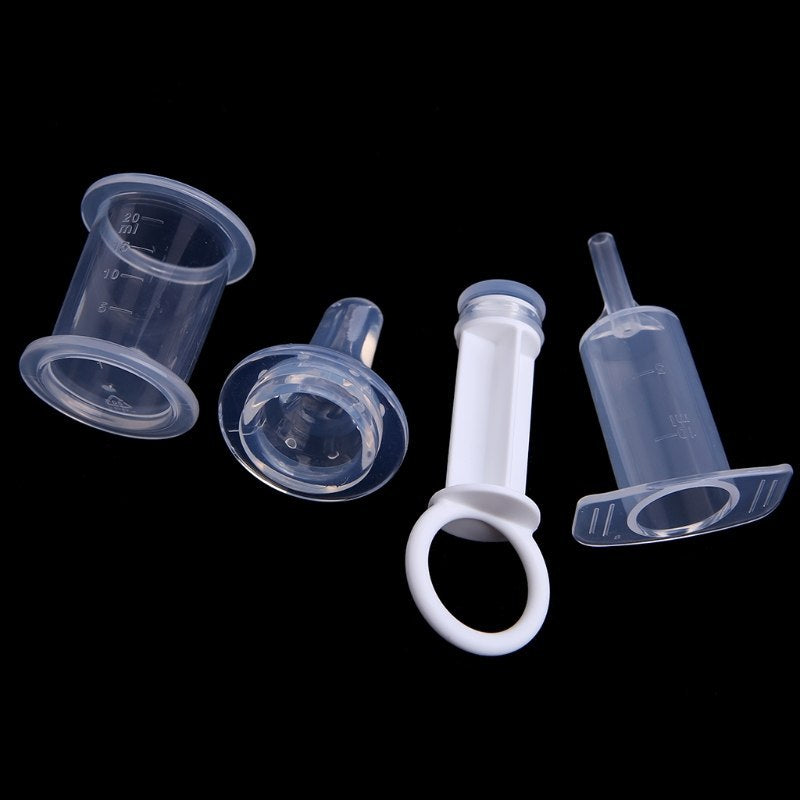 Baby syringe medicine feeder infant pacifier type medicine feeder