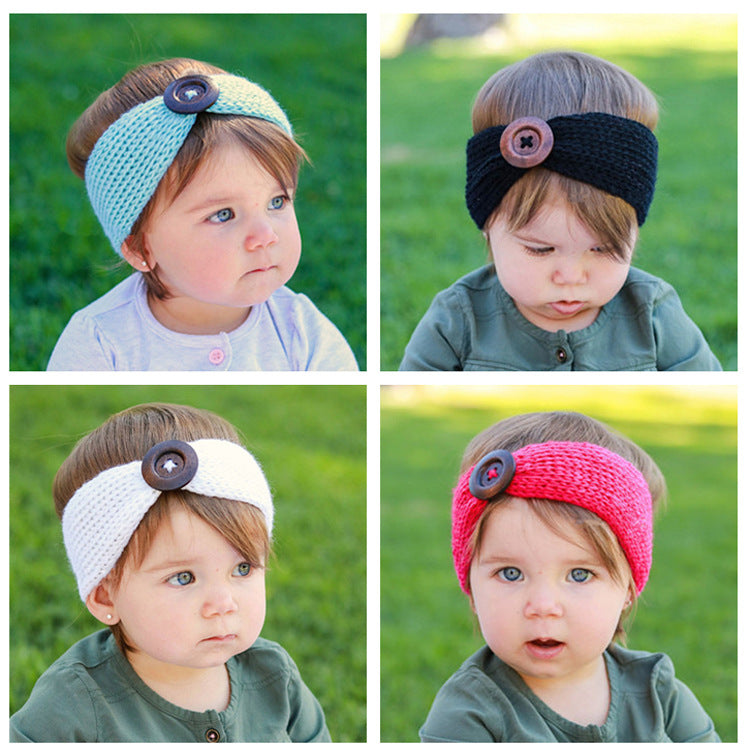 hand-woven baby headband