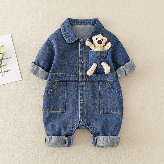 Baby Denim Jumpsuit