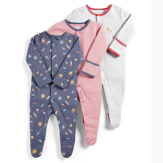 Winter baby overalls (set of 3)