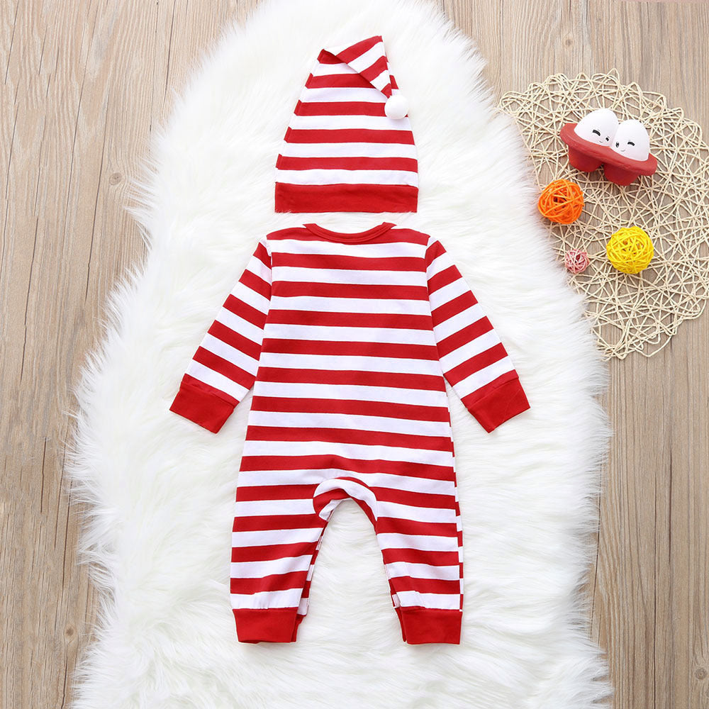 Embroidered deer CHRISTMAS BABY BODYSUIT