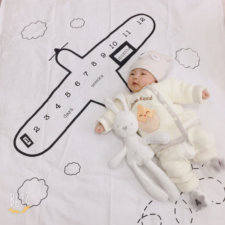 Baby Growth Photo Blanket