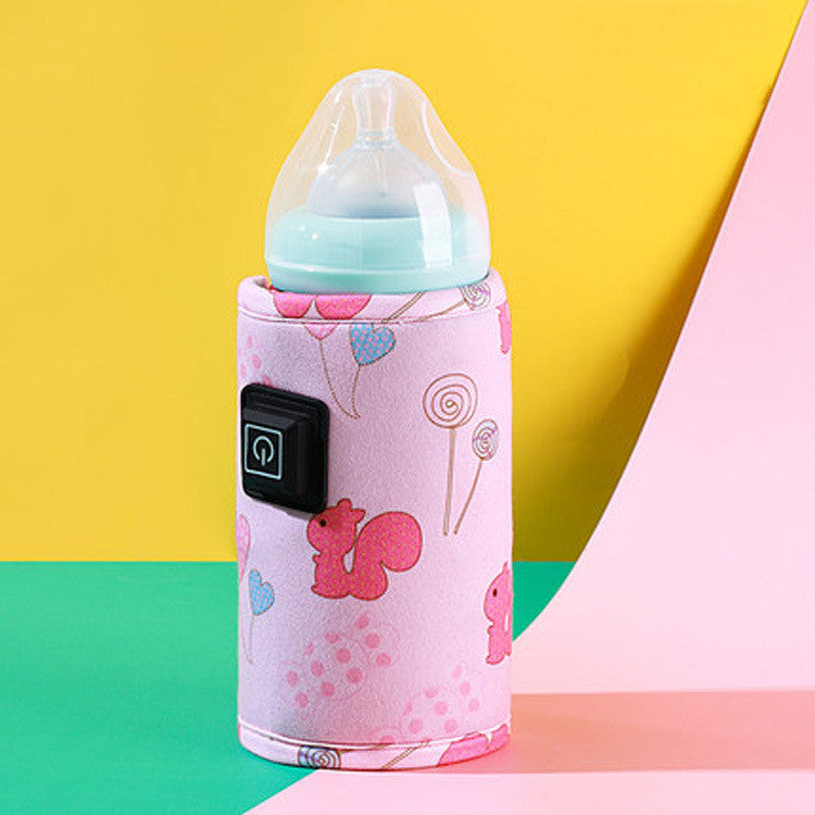 Portable baby bottle warmer