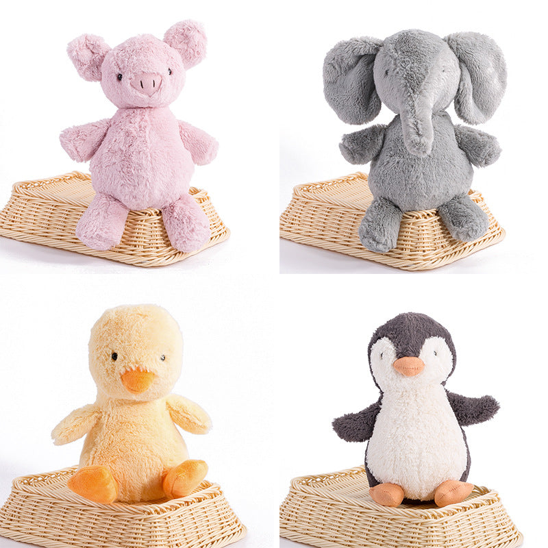 New baby series plush toys, baby soothe stripe dolls, birthday gifts pocket dolls