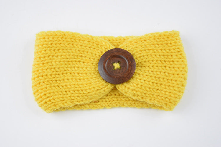 hand-woven baby headband