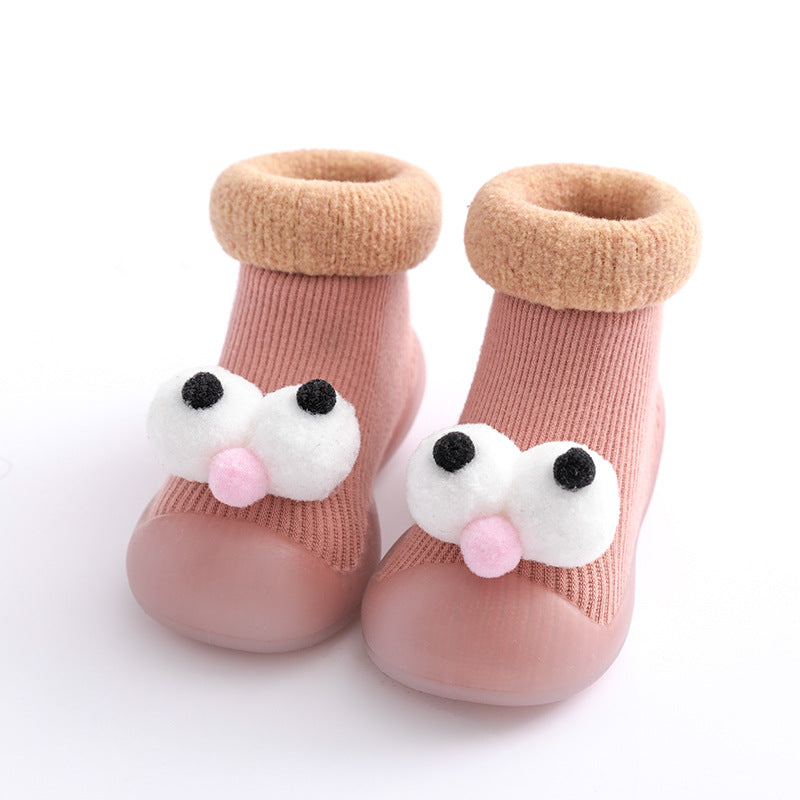 Autumn And Winter Socks Shoes Children's Floor Footwear