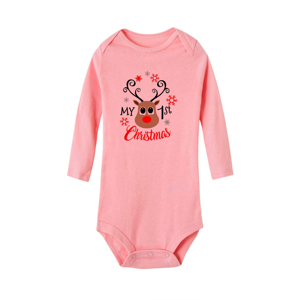 Christmas children romper