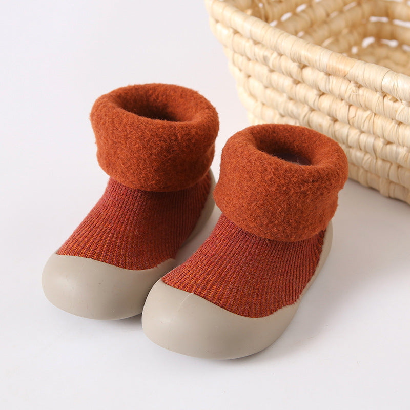 Autumn And Winter Socks Shoes Children's Floor Footwear