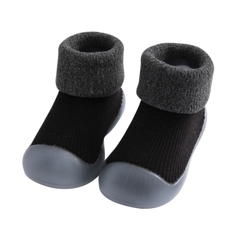 Autumn And Winter Socks Shoes Children's Floor Footwear