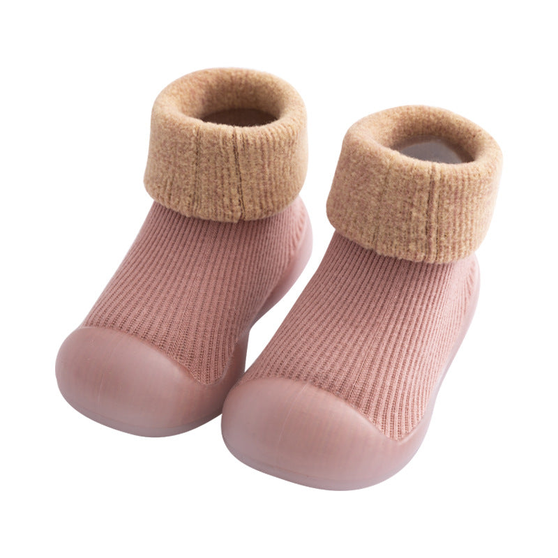 Autumn And Winter Socks Shoes Children's Floor Footwear