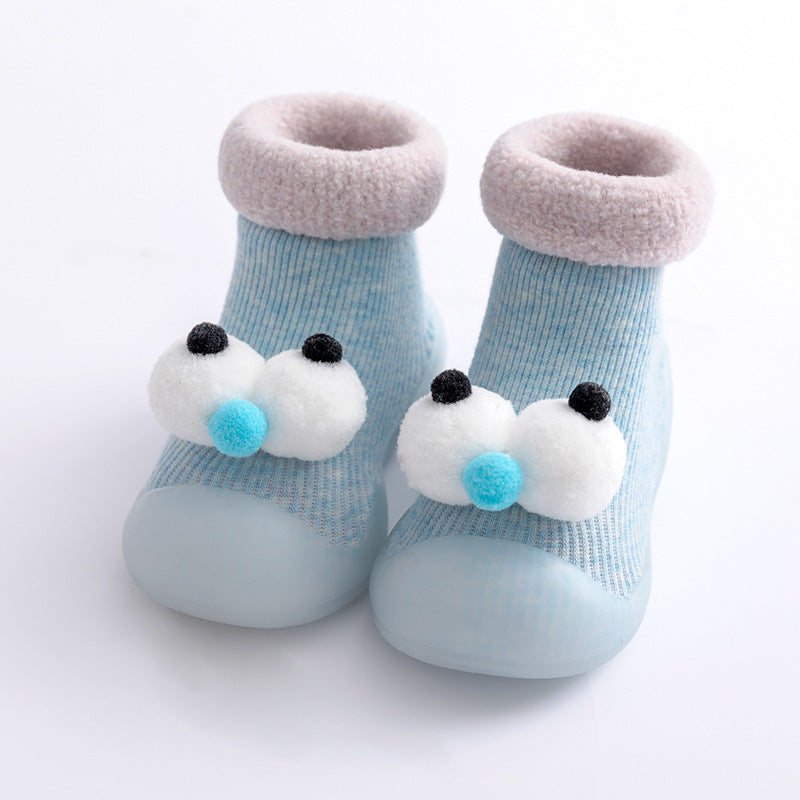 Autumn And Winter Socks Shoes Children's Floor Footwear