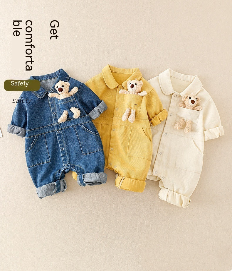 Baby Denim Jumpsuit