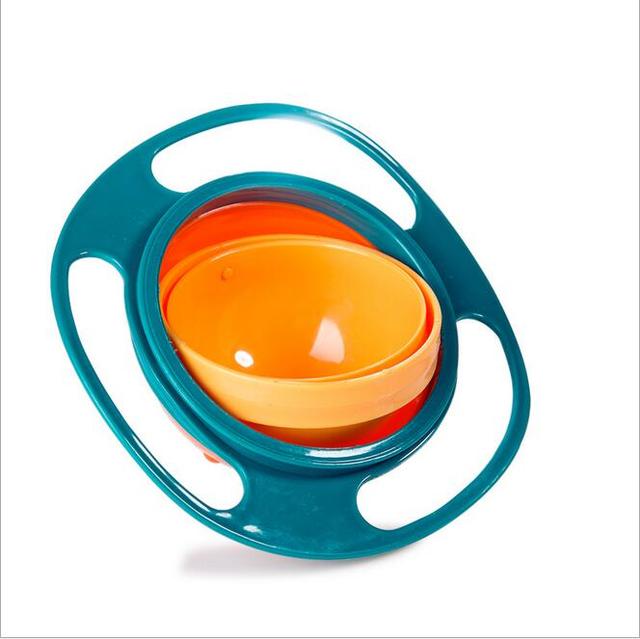 360 Rotate anti spill Feeding Bowl