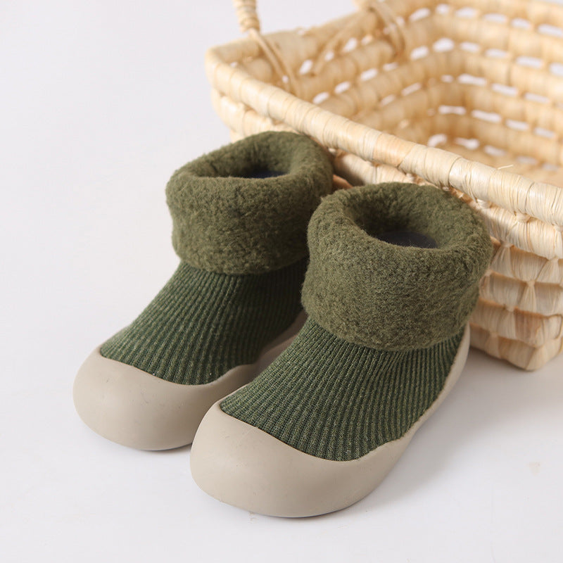 Autumn And Winter Socks Shoes Children's Floor Footwear