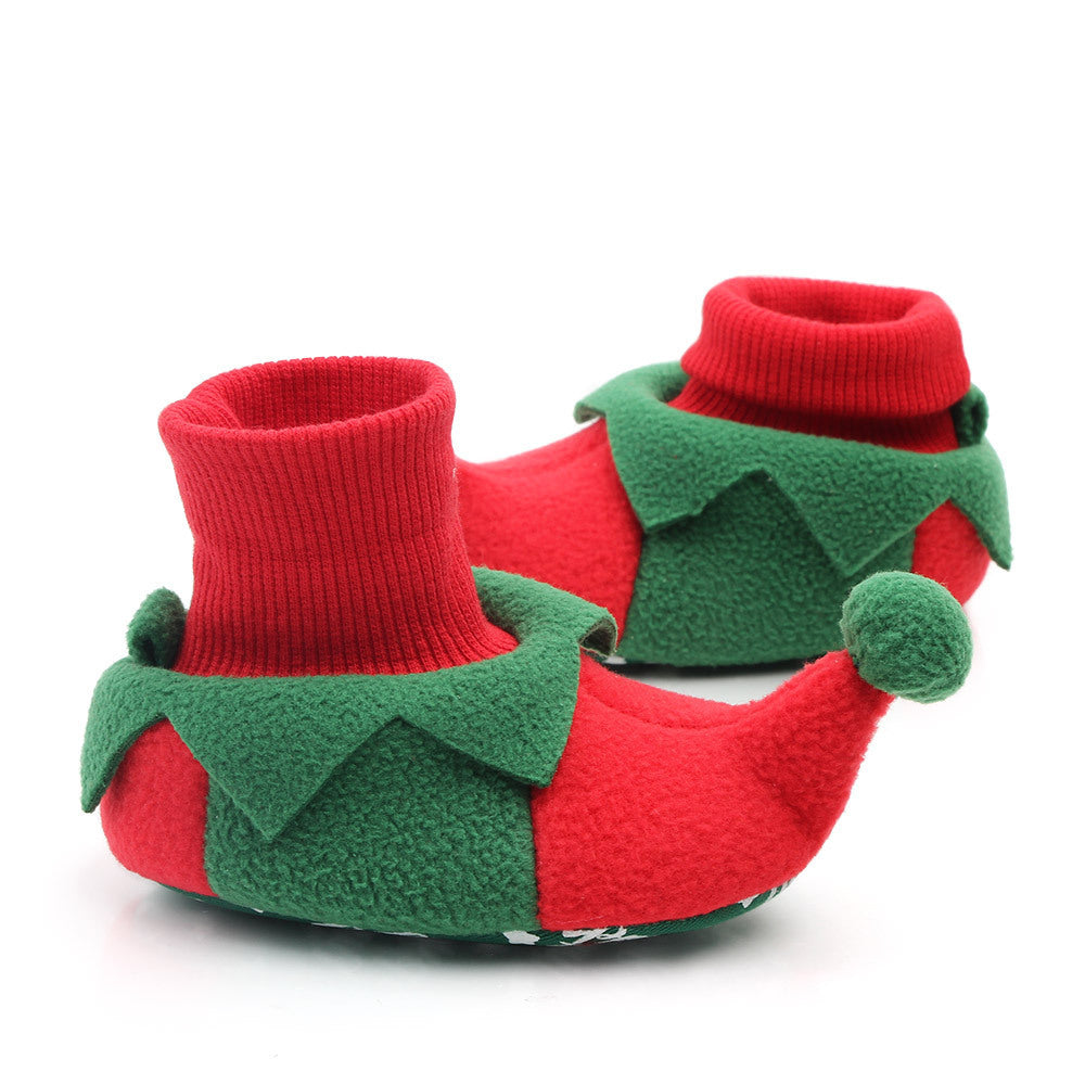 Christmas Baby Soft Sole Shoes Toddler