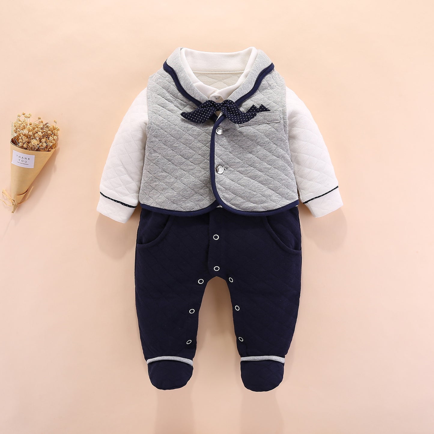 Baby Boy Gentleman British Outfit