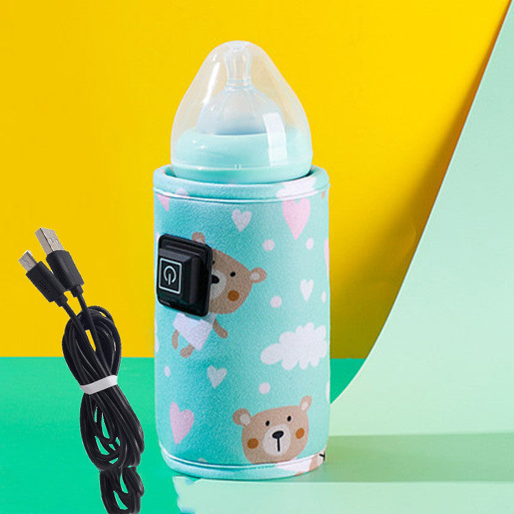 Portable baby bottle warmer