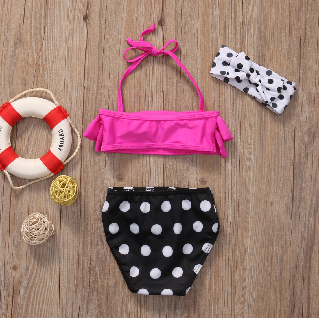 3 Pcs Girls Swimsuit