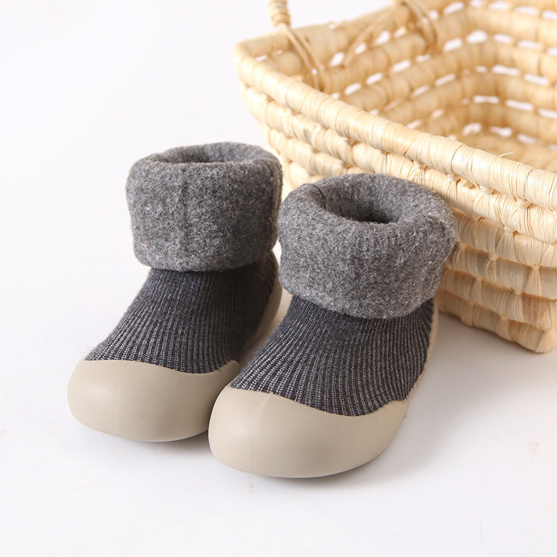 Autumn And Winter Socks Shoes Children's Floor Footwear