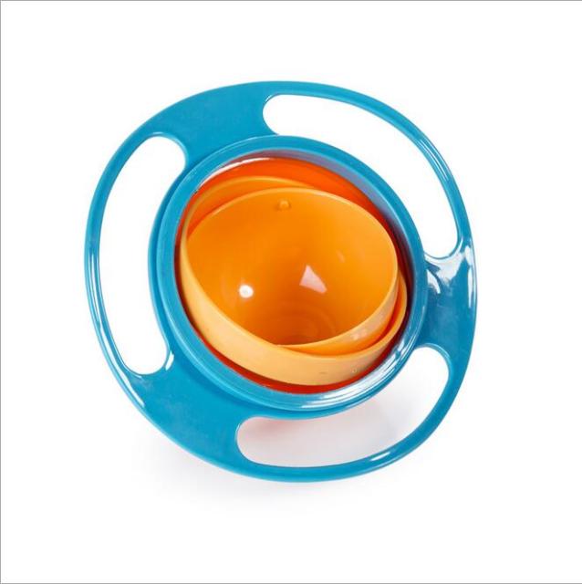 360 Rotate anti spill Feeding Bowl