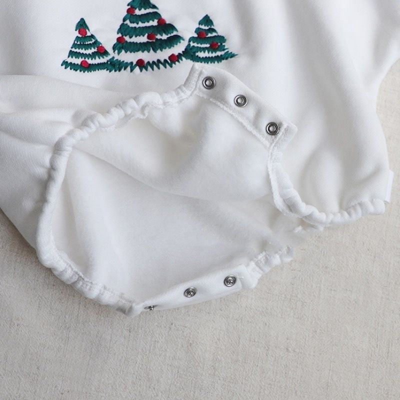 Baby Christmas Fleece-lined Sweater Suit