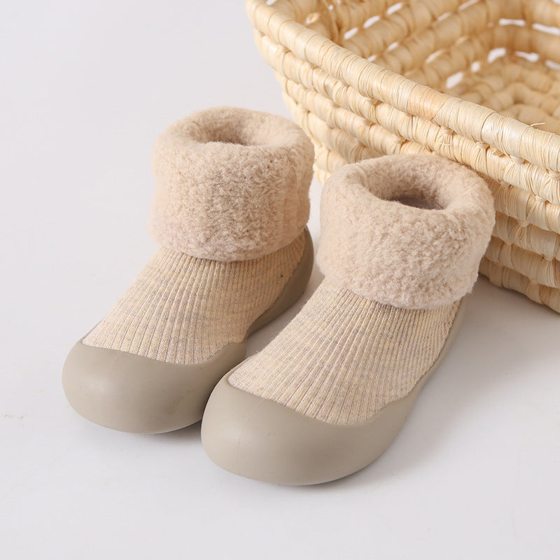 Autumn And Winter Socks Shoes Children's Floor Footwear