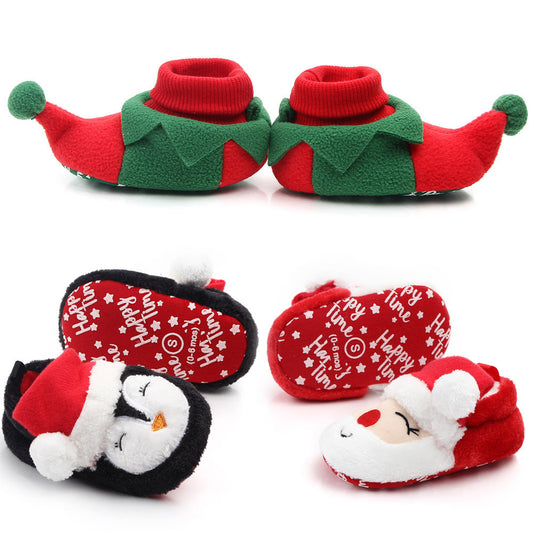 Christmas Baby Soft Sole Shoes Toddler