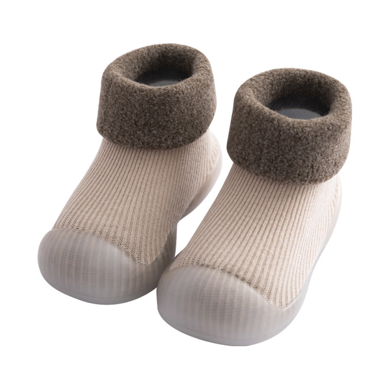 Autumn And Winter Socks Shoes Children's Floor Footwear