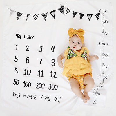 Baby Growth Photo Blanket