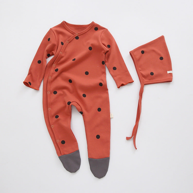 Spring And Autumn New Baby Cotton Pajamas