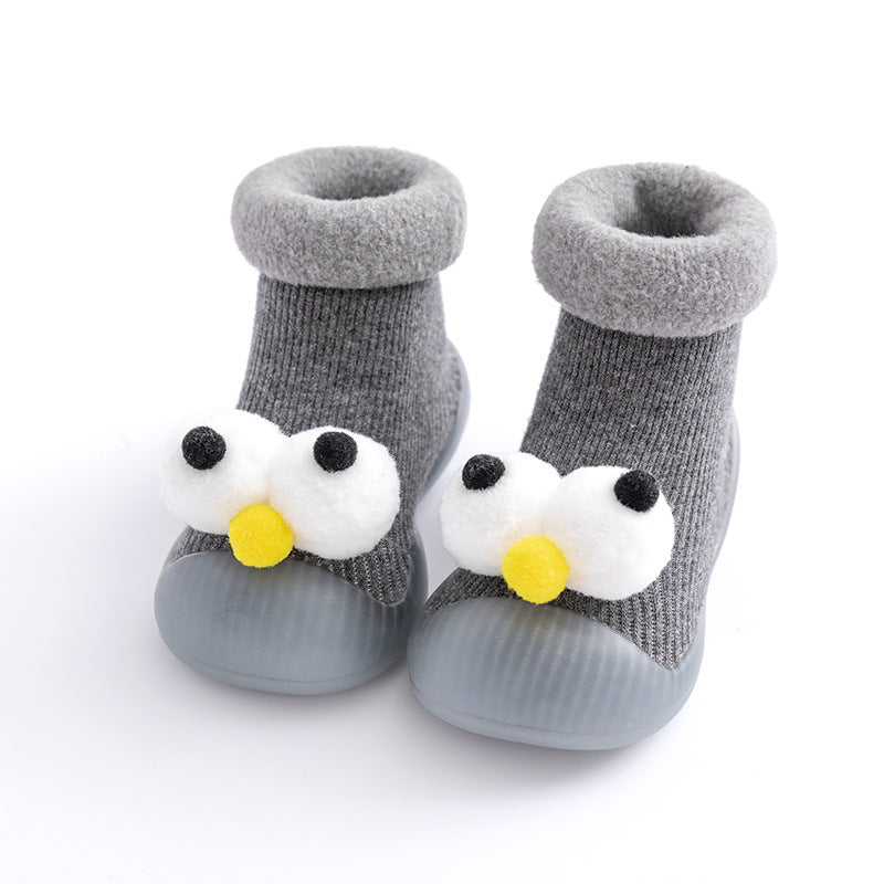 Autumn And Winter Socks Shoes Children's Floor Footwear