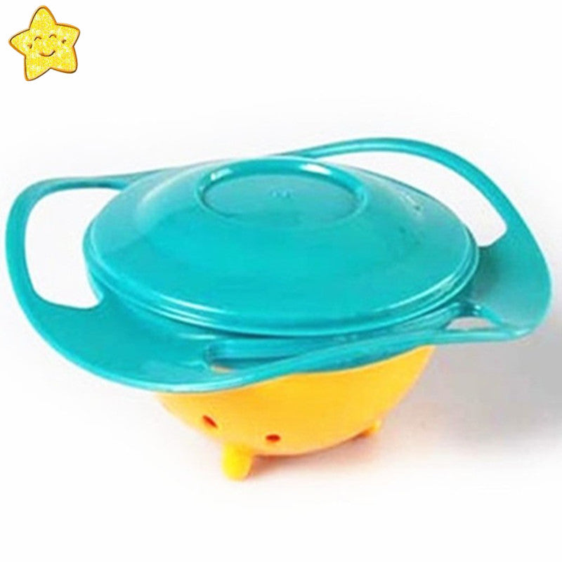 360 Rotate anti spill Feeding Bowl